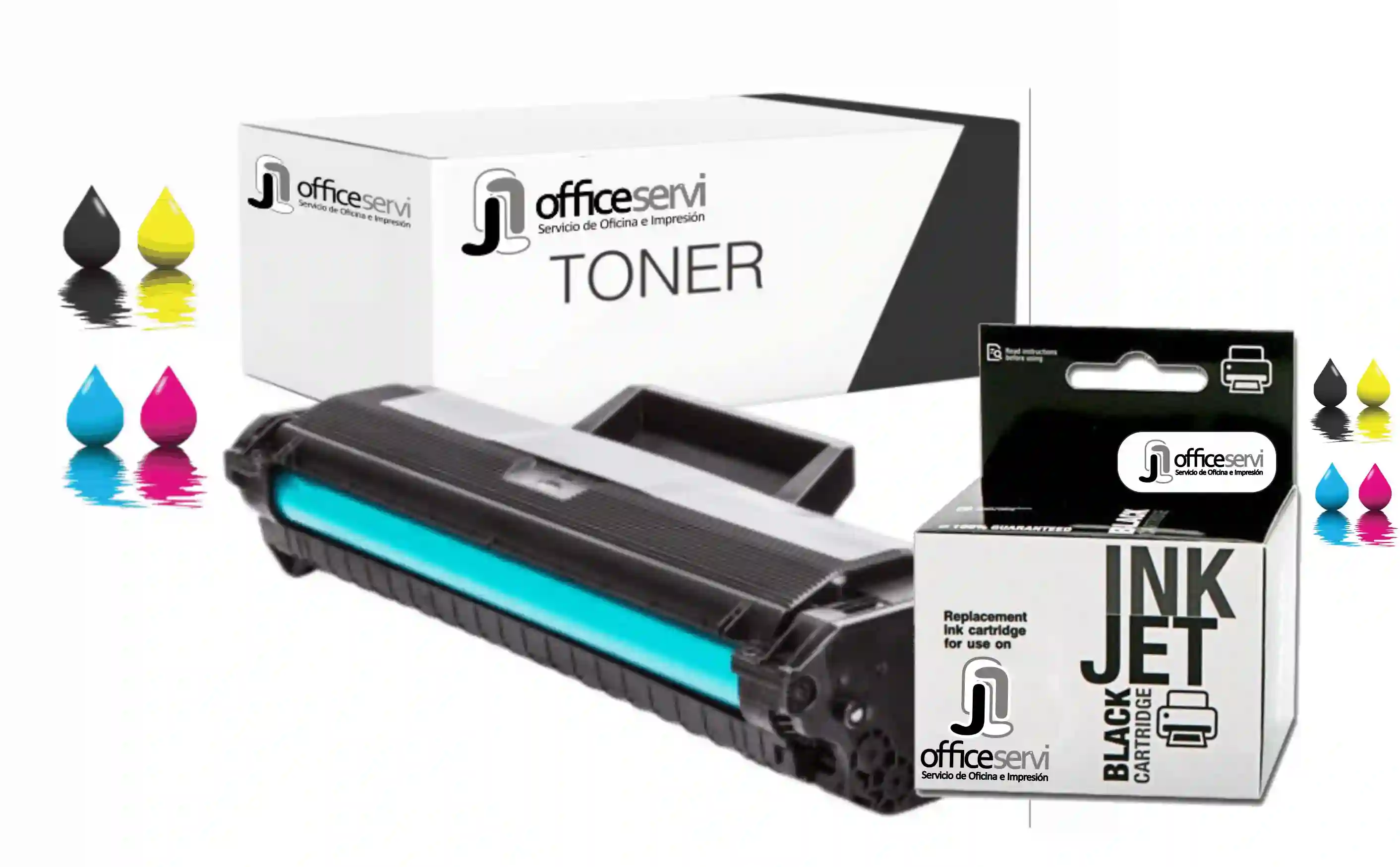OfficeServi Cartuchos de Tinta y Tóner Compatible