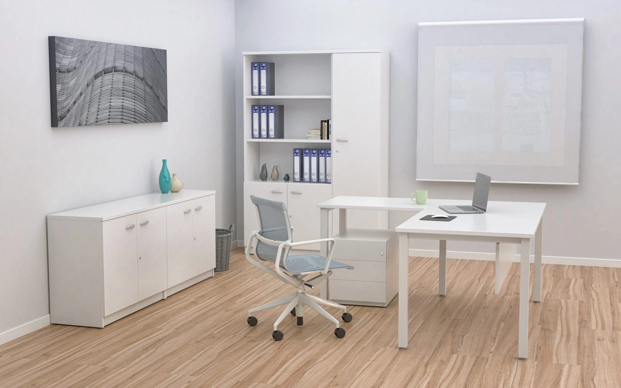 OfficeServi | Mesa OFFModularCuadrado